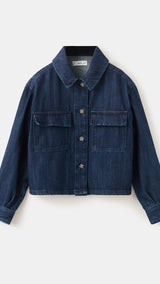 Mango shirt sandyset in dark denim - Image 1