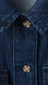 Mango shirt sandyset in dark denim - Image 4