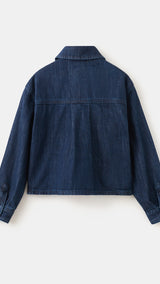Mango shirt sandyset in dark denim - Image 5