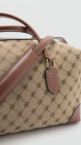 Mango bowling bag deniz in leather - Image 3
