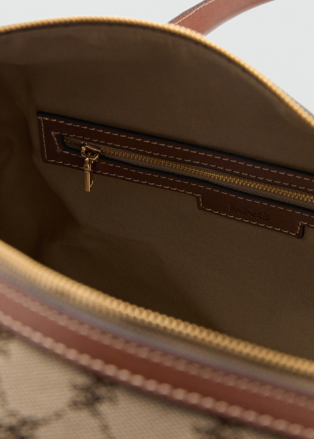 Mango bowling bag deniz in leather - Image 4