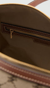 Mango bowling bag deniz in leather - Image 4