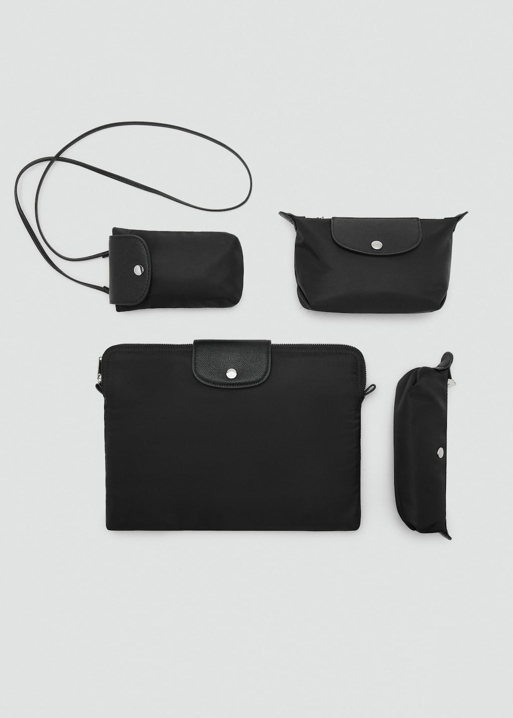 Mango cosmetic bag nanda in black - Image 4
