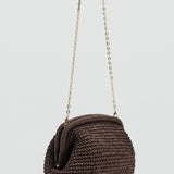 Mango handbag corfu in chocolate-052