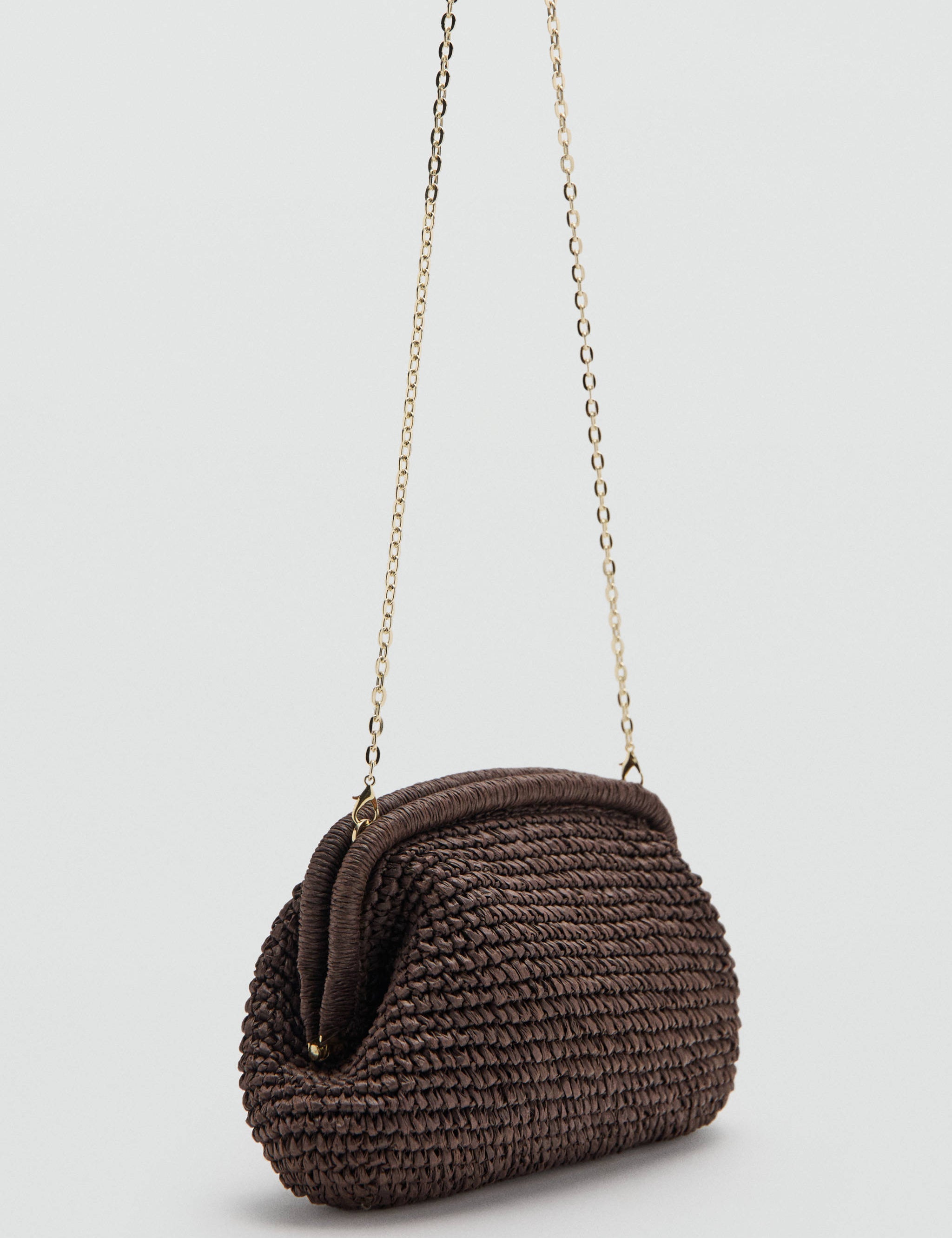 Mango handbag corfu in chocolate-052