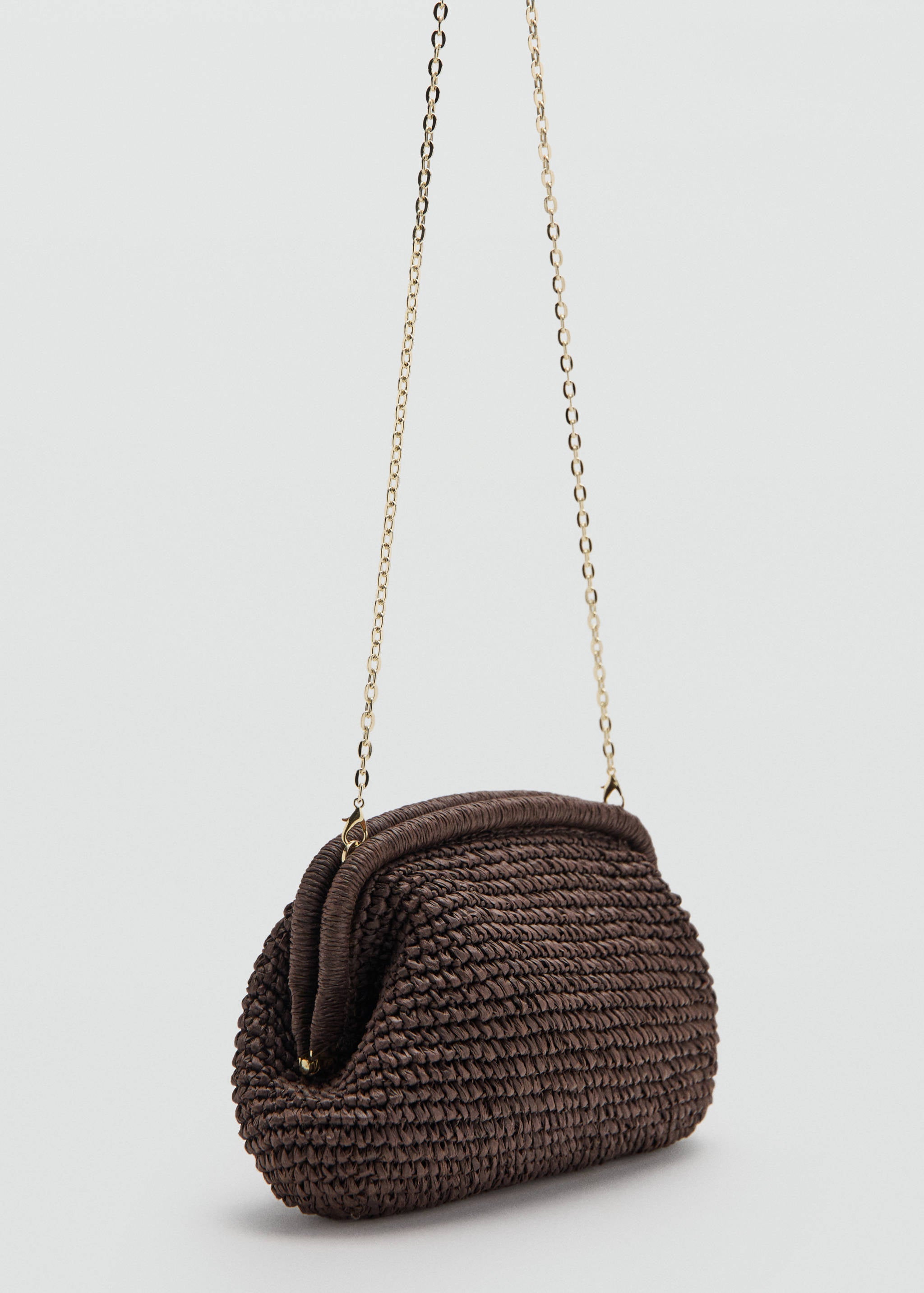 Mango handbag corfu in chocolate-052