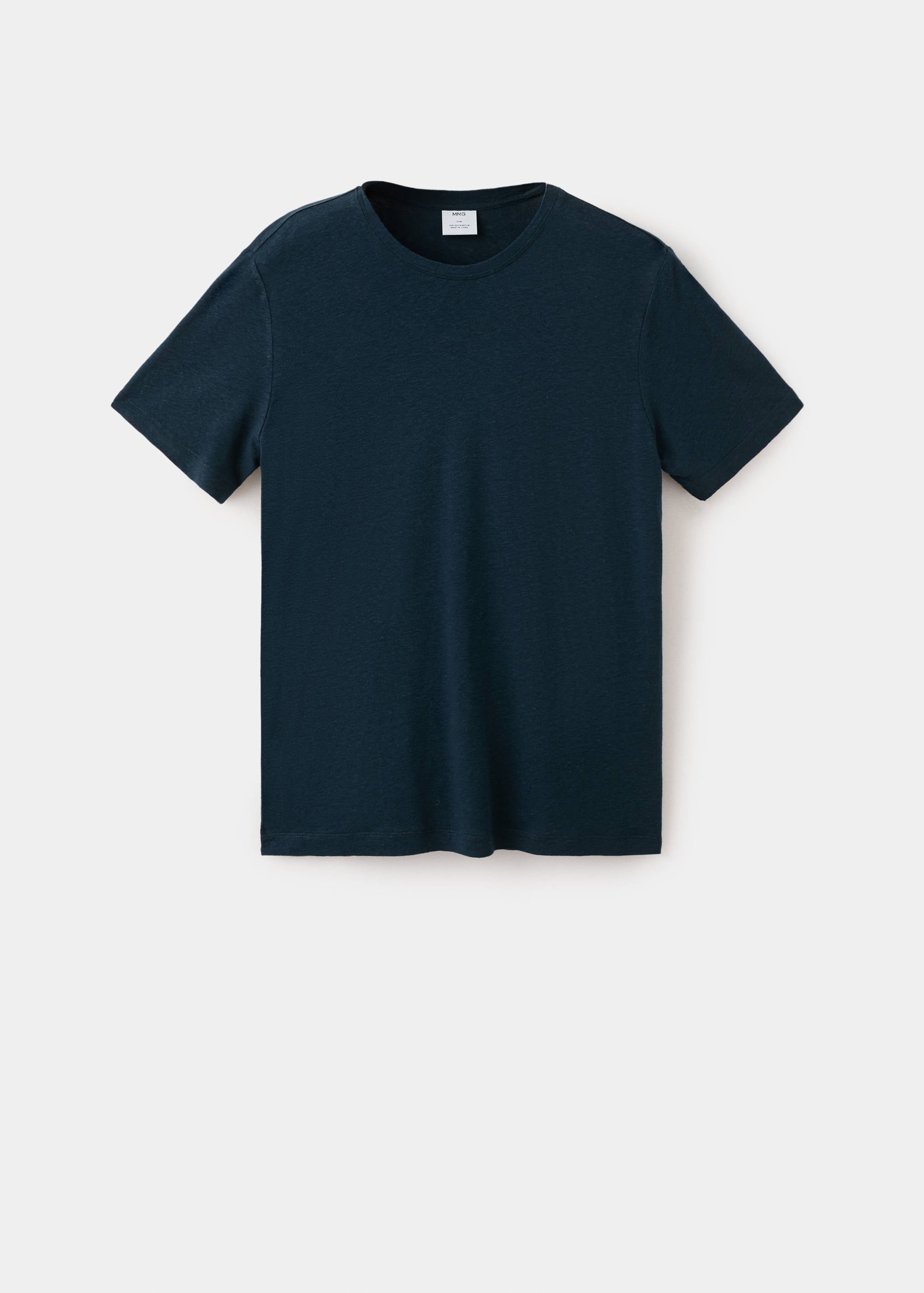 Mango t-shirt liman in navy