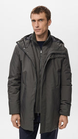 Mango parka ben in grey - Image 1