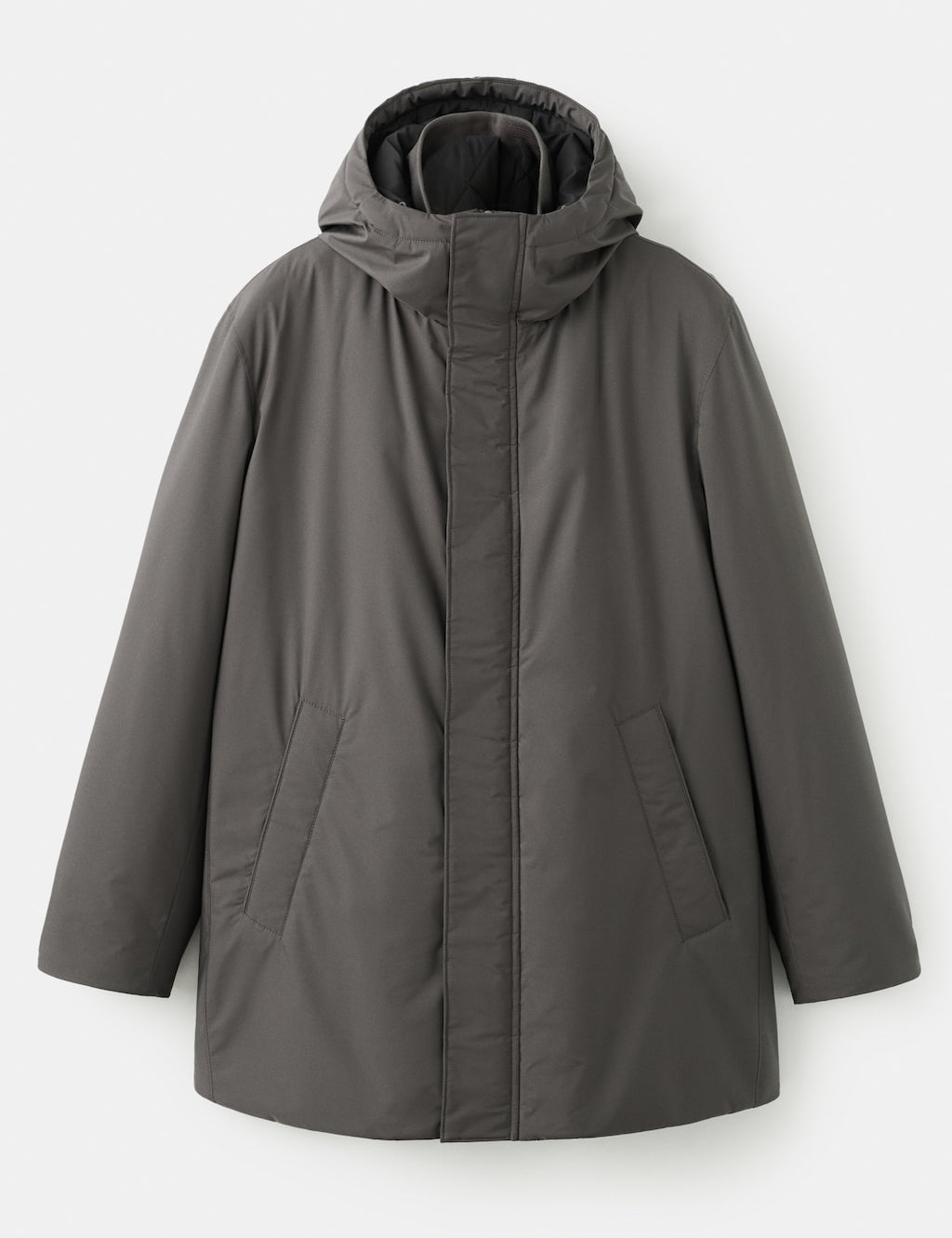 Mango parka ben in grey - Image 2