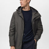 Mango parka ben in grey - Image 5