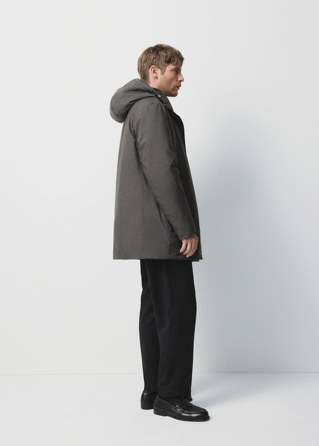 Mango parka ben in grey - Image 6