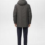 Mango parka ben in grey - Image 9