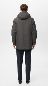 Mango parka ben in grey - Image 9