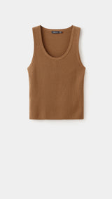 Mango top olsen in tobacco