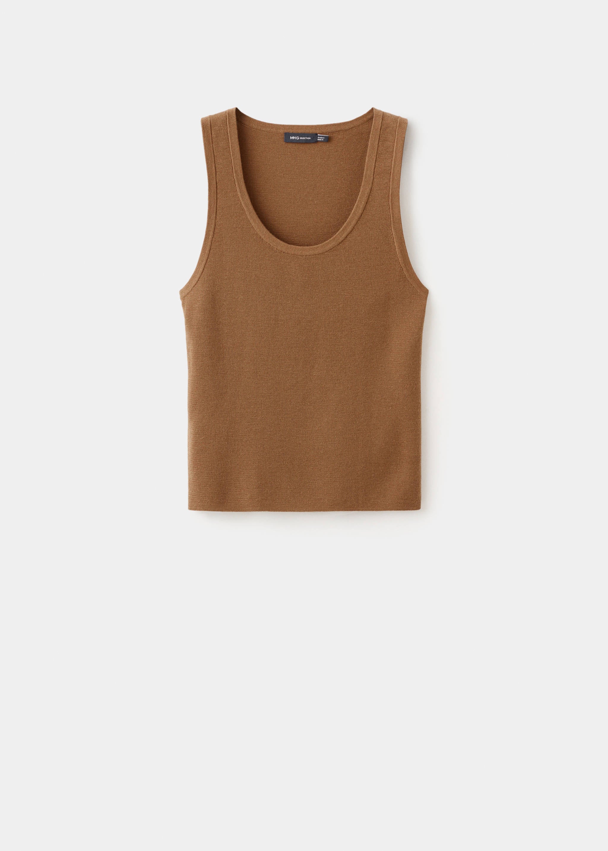 Mango top olsen in tobacco