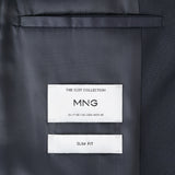 Mango blazer milan in navy - Image 3