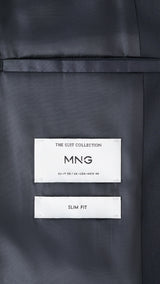 Mango blazer milan in navy - Image 3