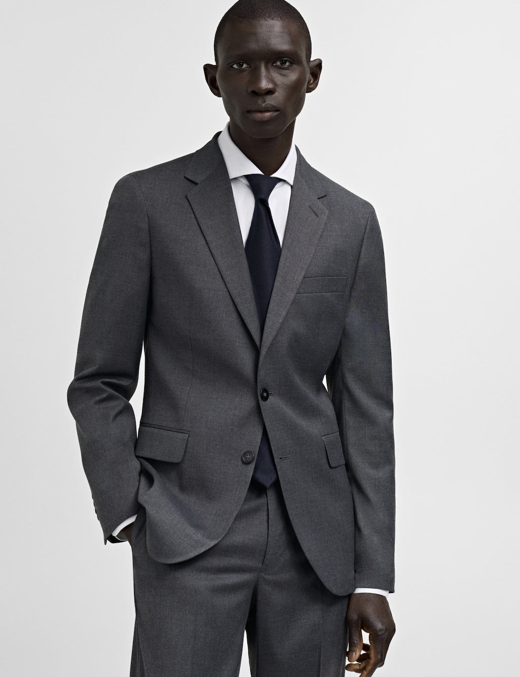Mango blazer milan in grey - Image 1