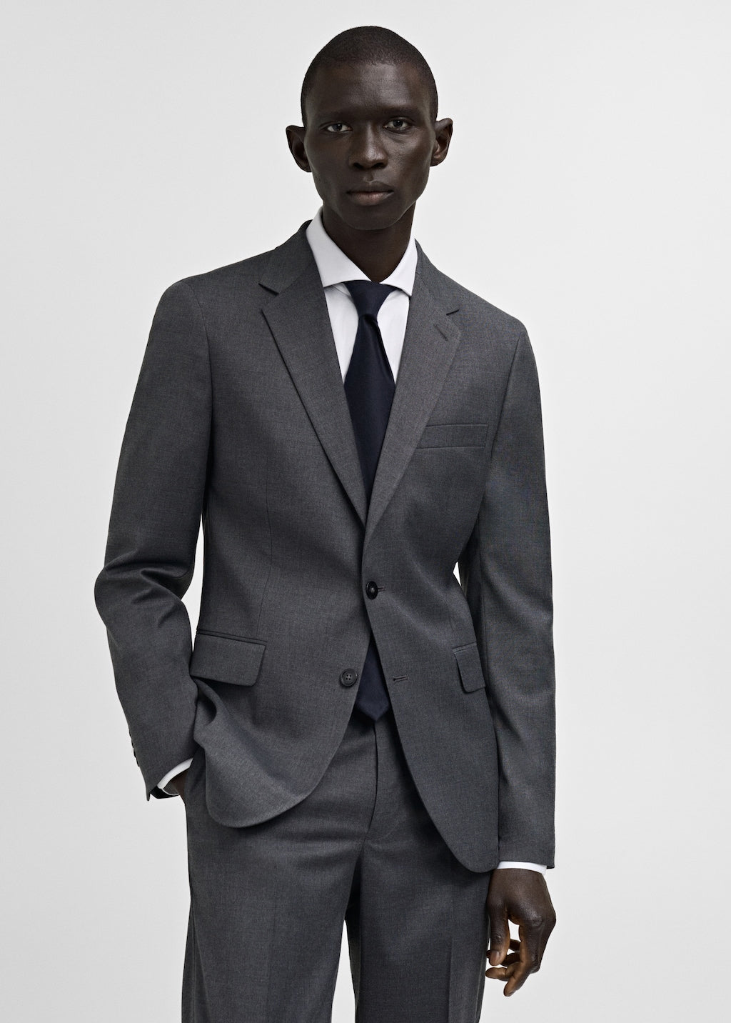 Mango blazer milan in grey - Image 1