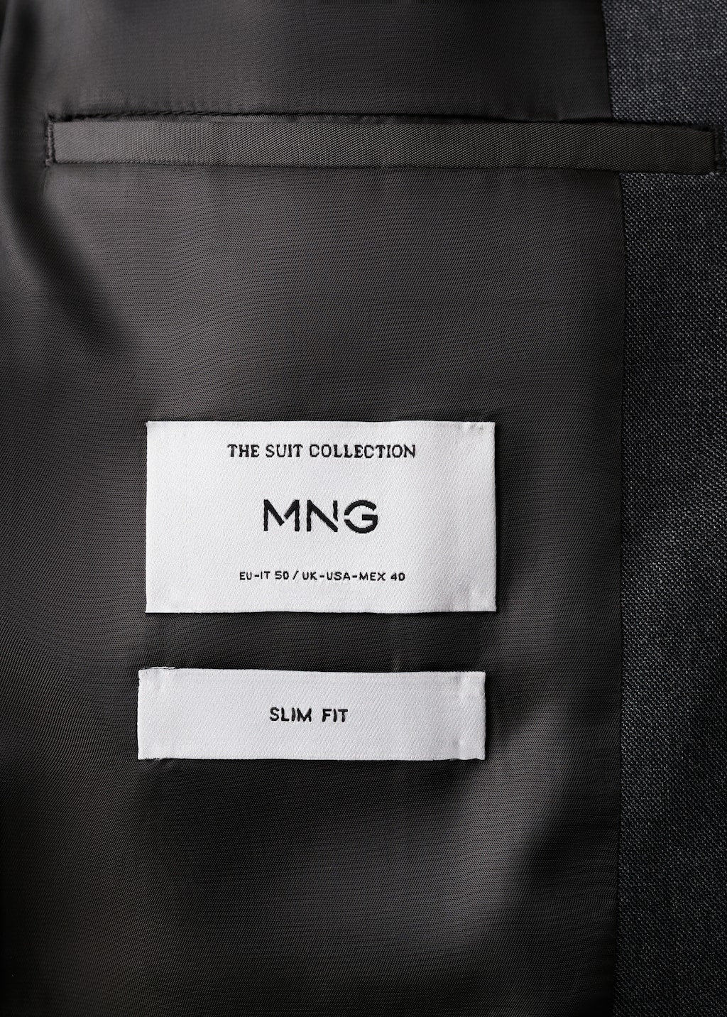 Mango blazer milan in grey - Image 3