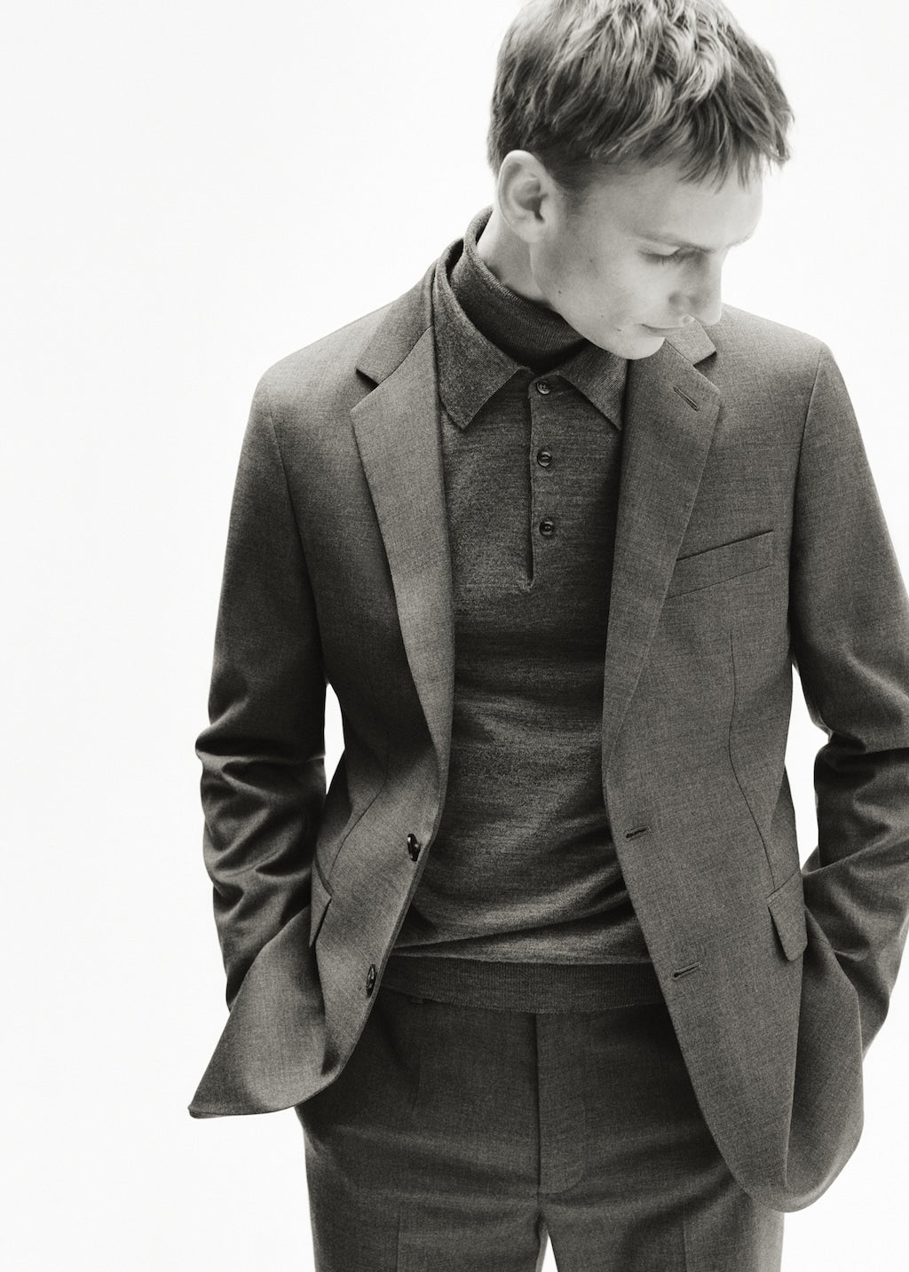Mango blazer milan in grey - Image 6
