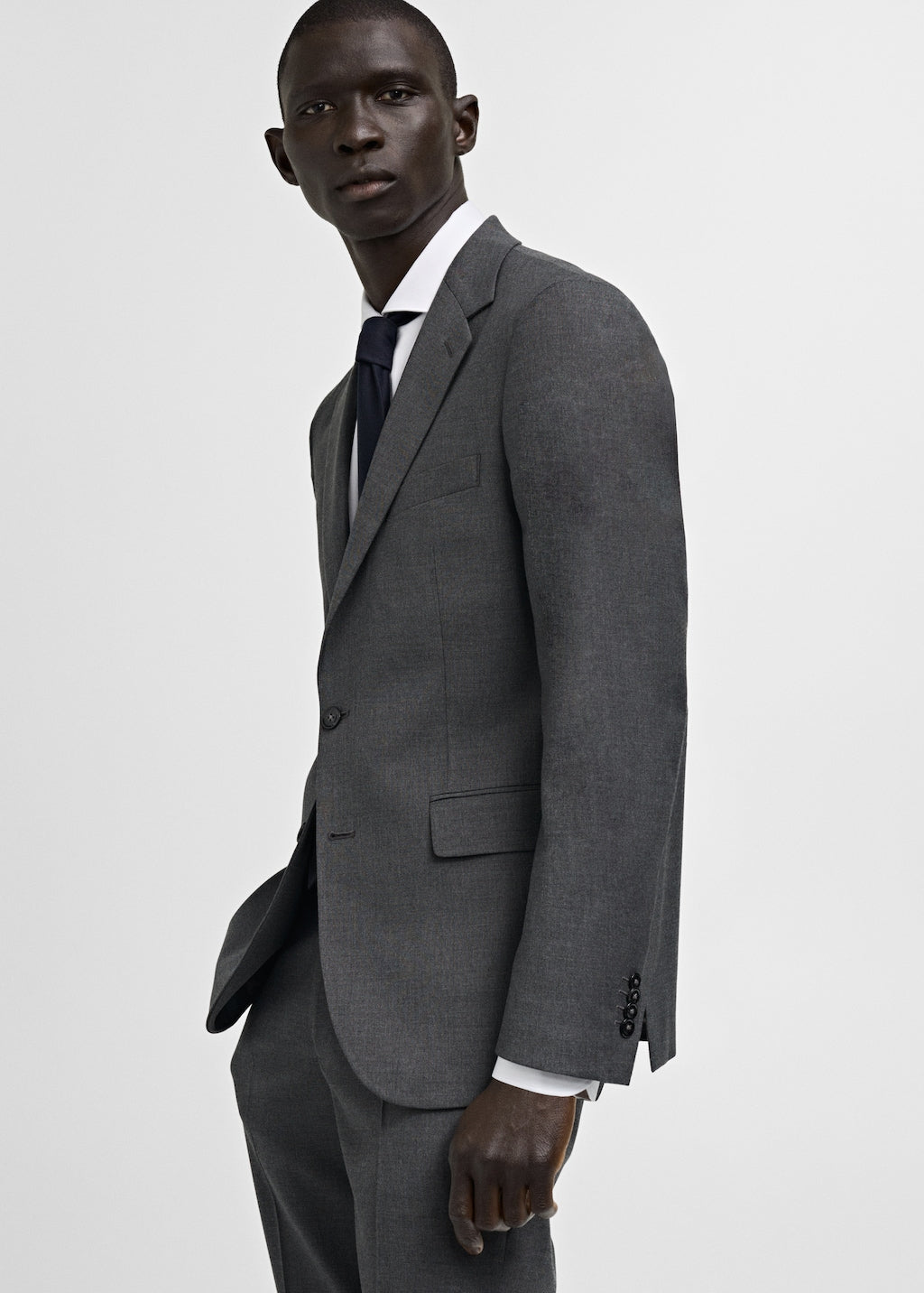 Mango blazer milan in grey - Image 7