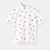 Mango poloshirt cyaop in white - Image 1