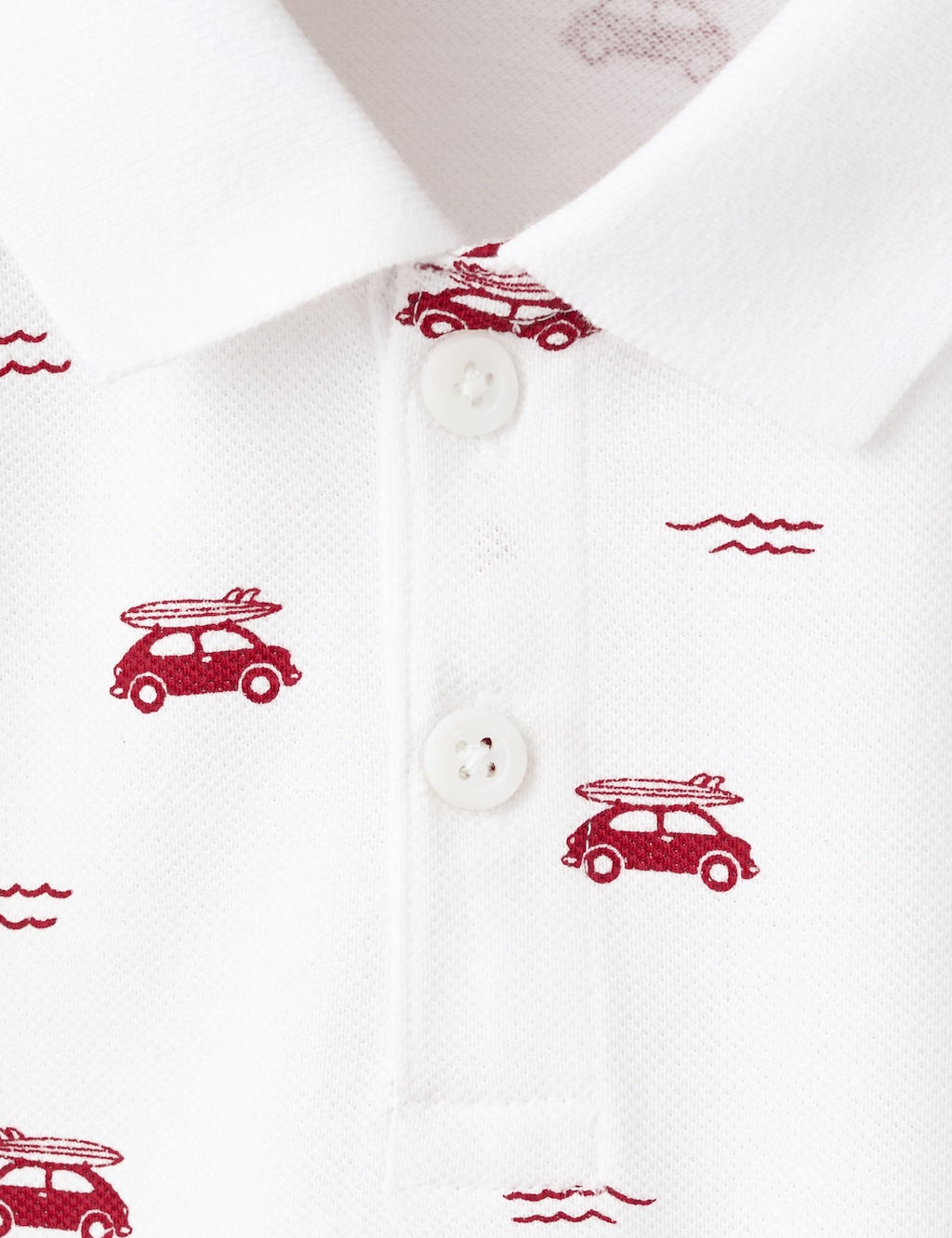 Mango poloshirt cyaop in white - Image 2