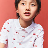 Mango poloshirt cyaop in white - Image 3