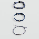 Mango bracelet cuerdi in navy - Image 1