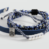 Mango bracelet cuerdi in navy - Image 3