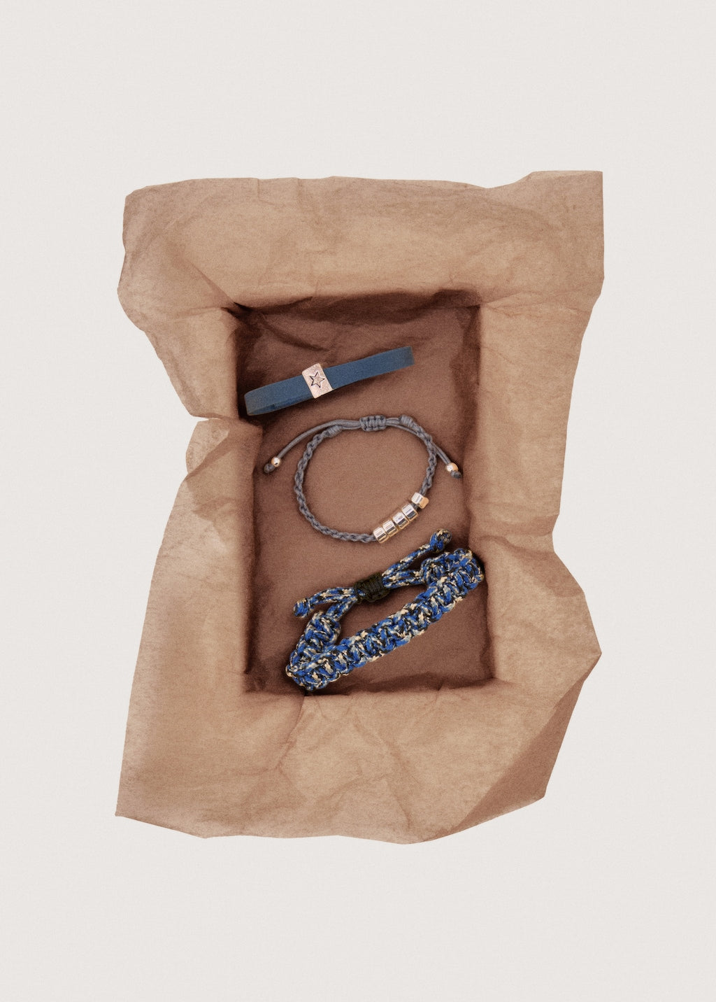 Mango bracelet cuerdi in navy - Image 4