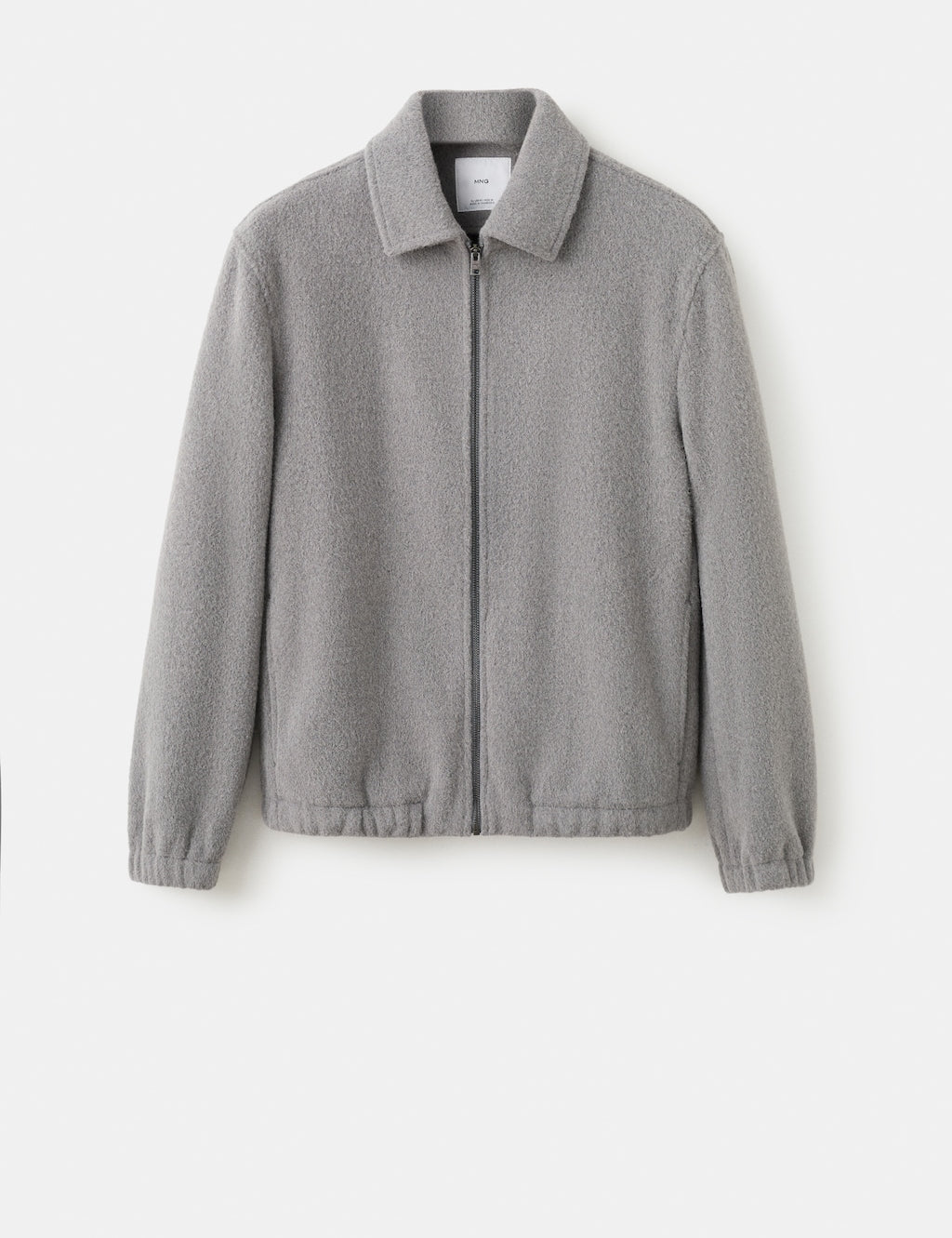 Mango overshirt bellecz in light vigore grey - Image 2