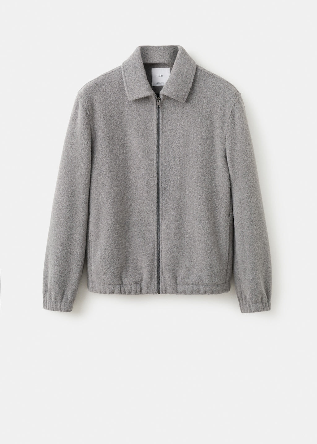 Mango overshirt bellecz in light vigore grey - Image 2