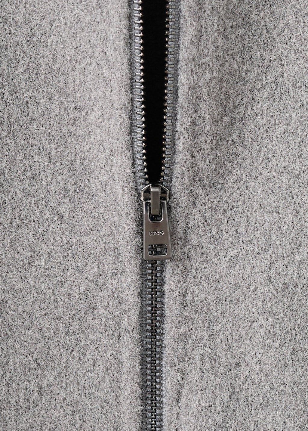 Mango overshirt bellecz in light vigore grey - Image 3