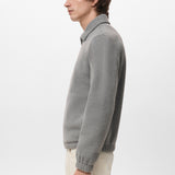 Mango overshirt bellecz in light vigore grey - Image 5