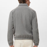 Mango overshirt bellecz in light vigore grey - Image 7