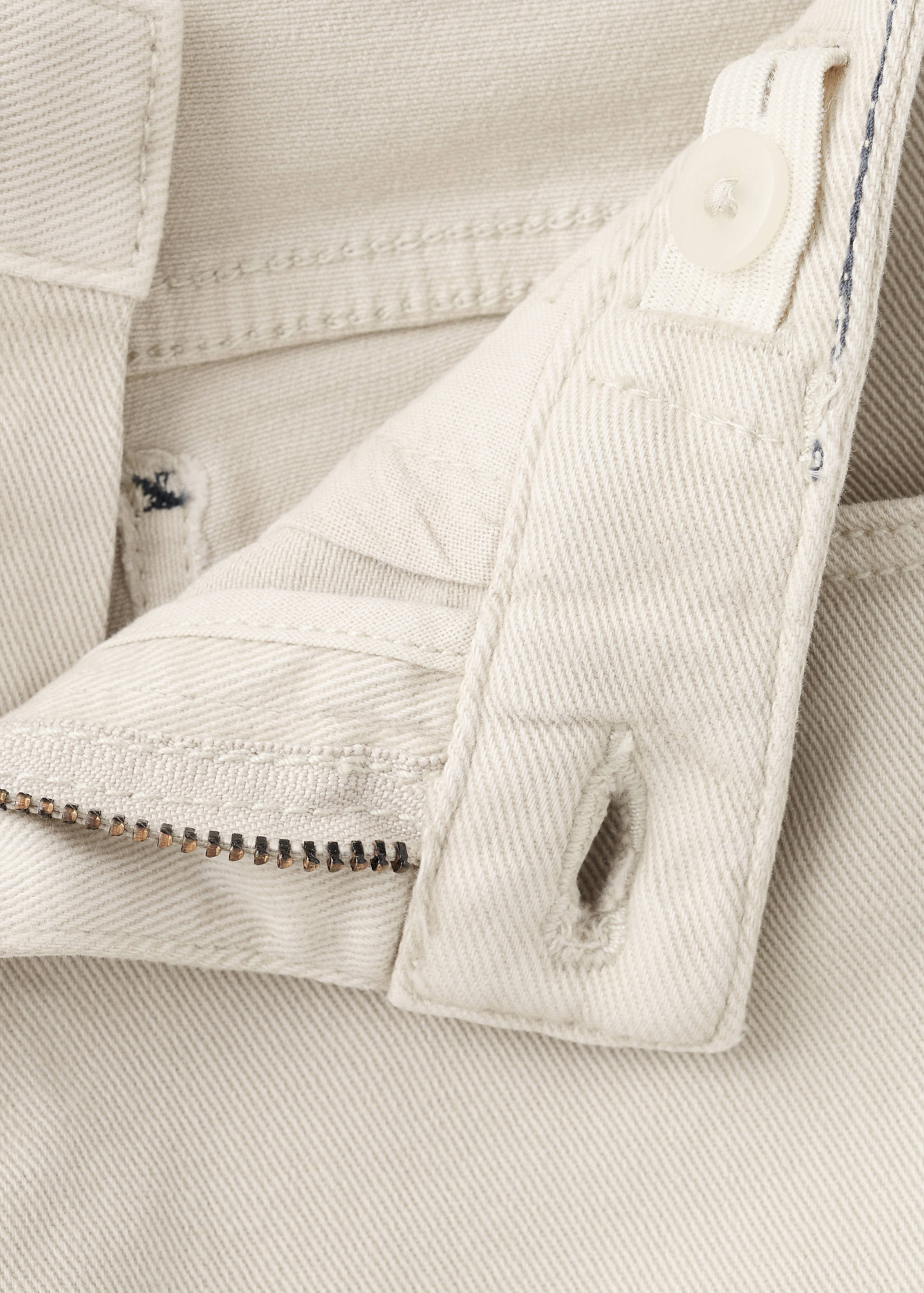 Mango trousers peru in beige-023