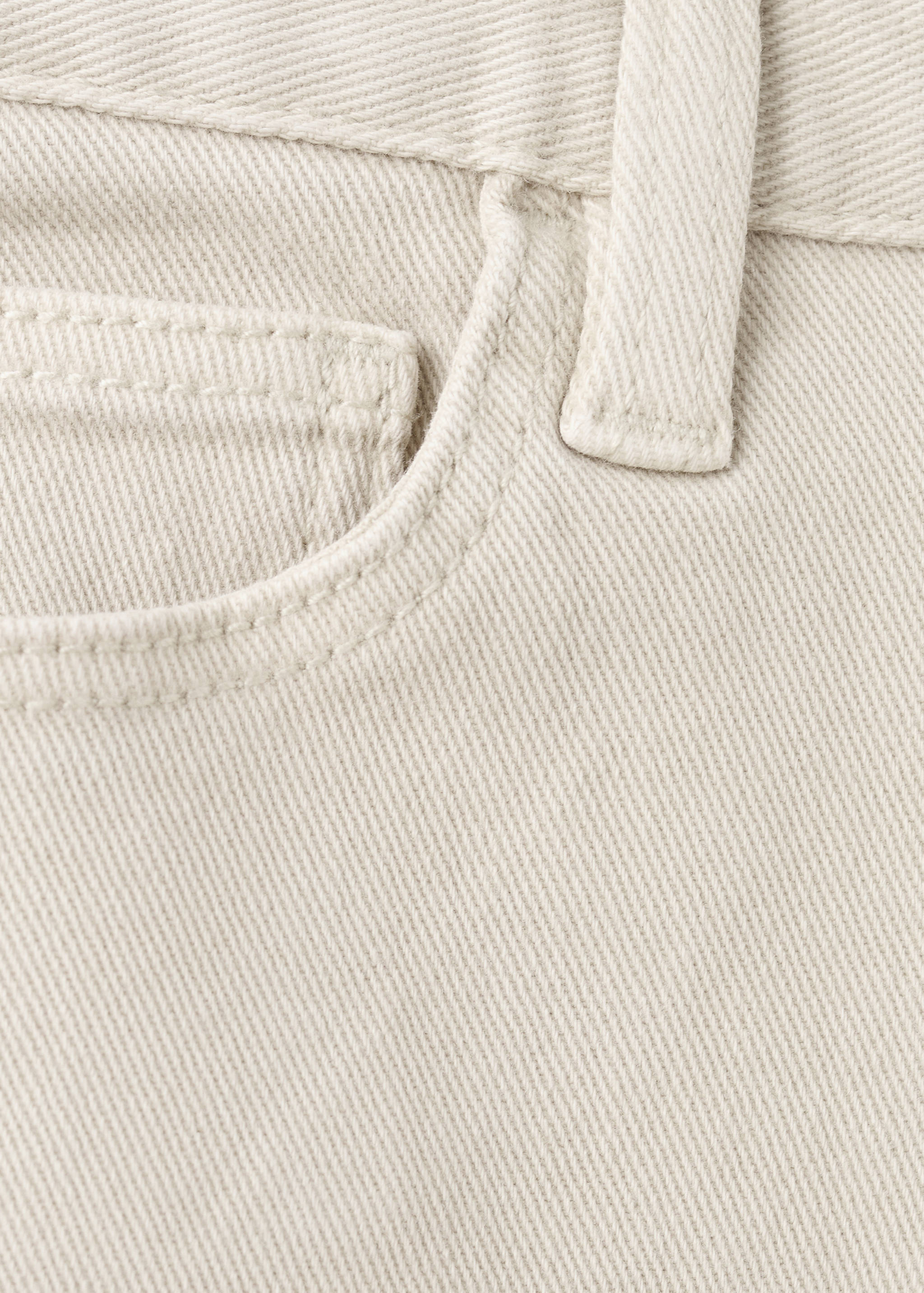 Mango trousers peru in beige-030