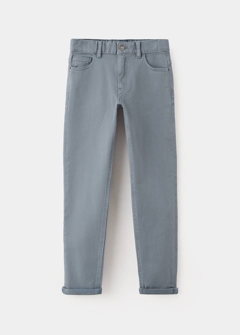 Mango trousers peru in porcelain