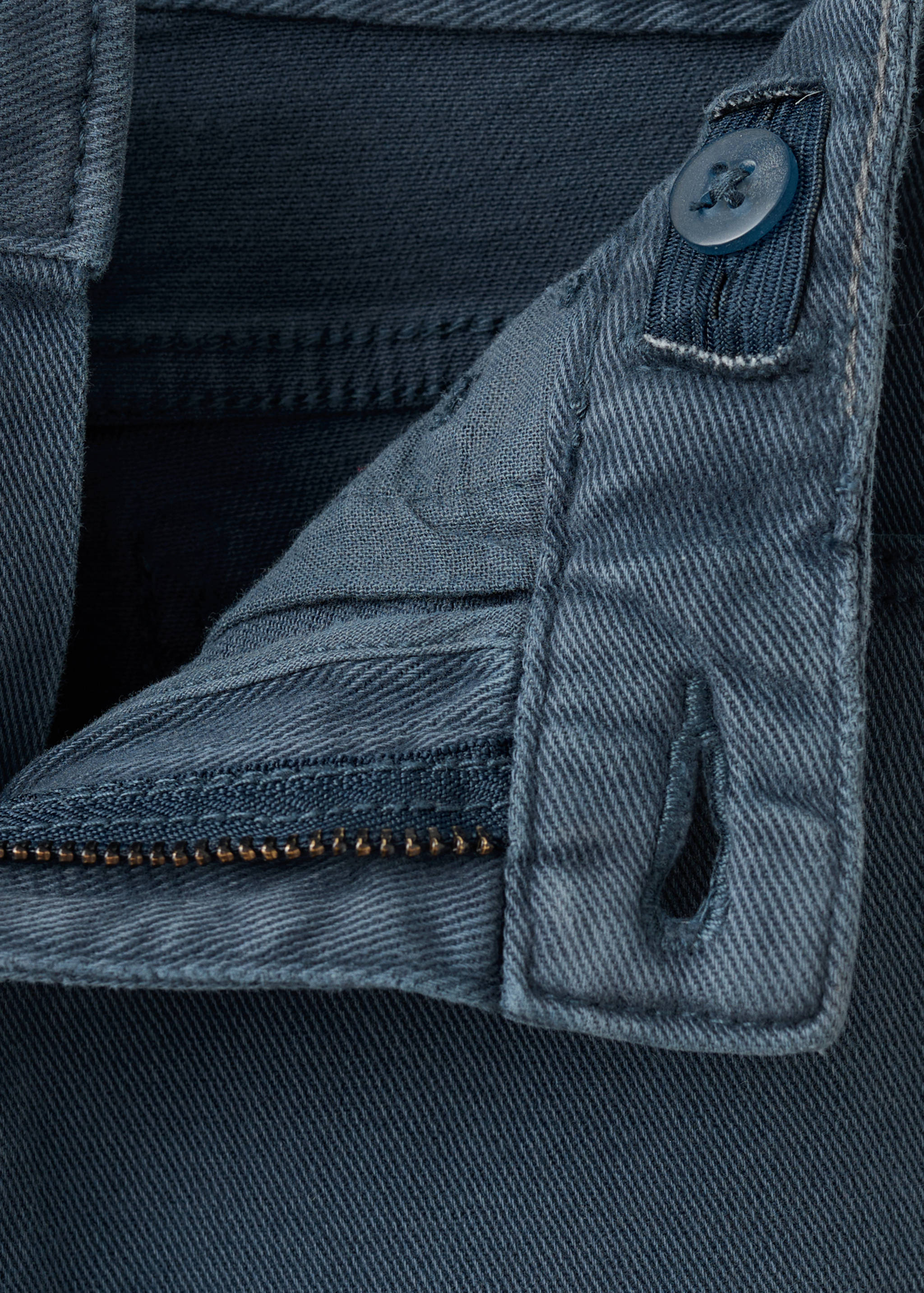 Mango trousers peru in navy-023