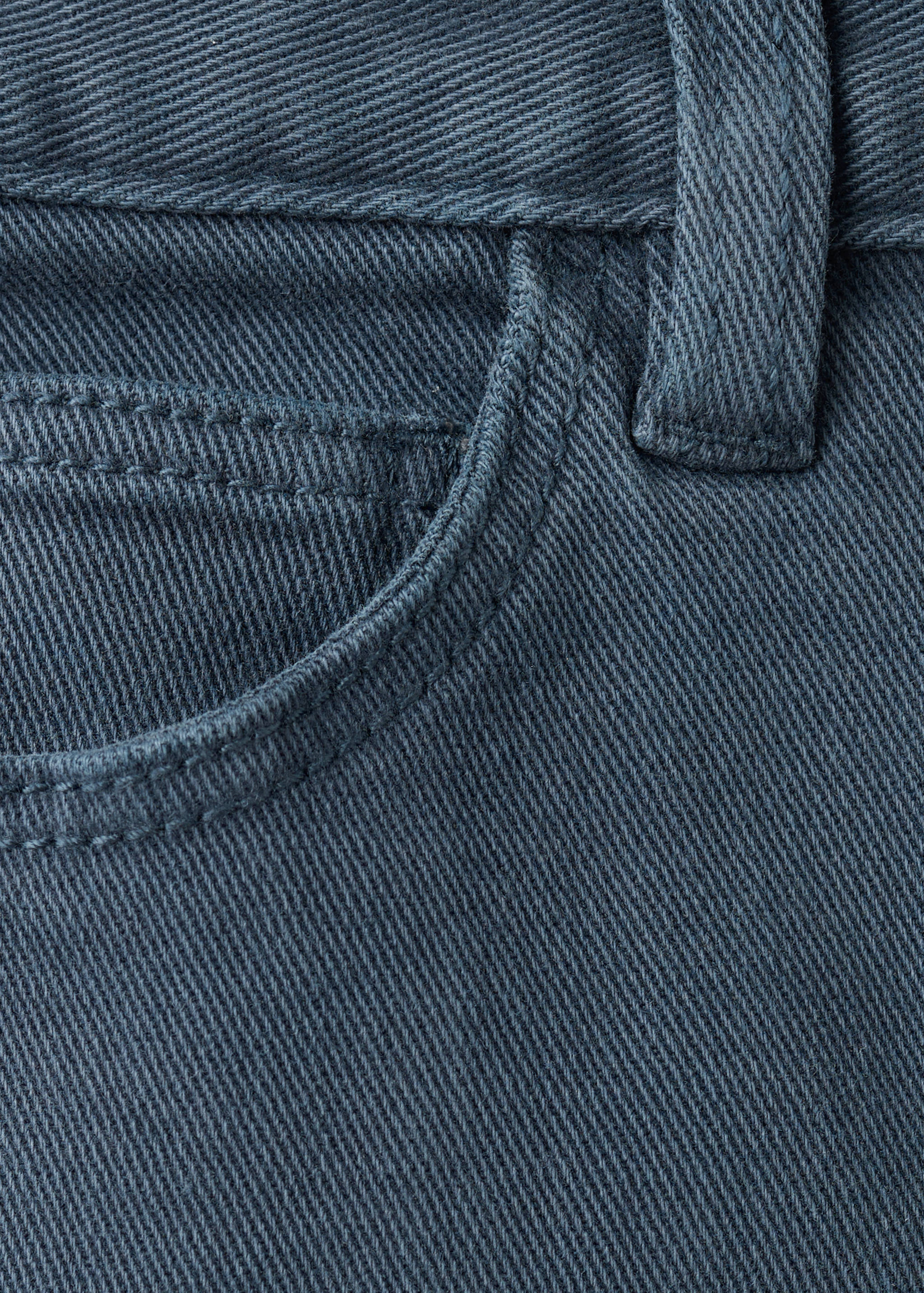 Mango trousers peru in navy-030