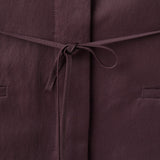 Mango blouse cherry in eggplant - Image 3