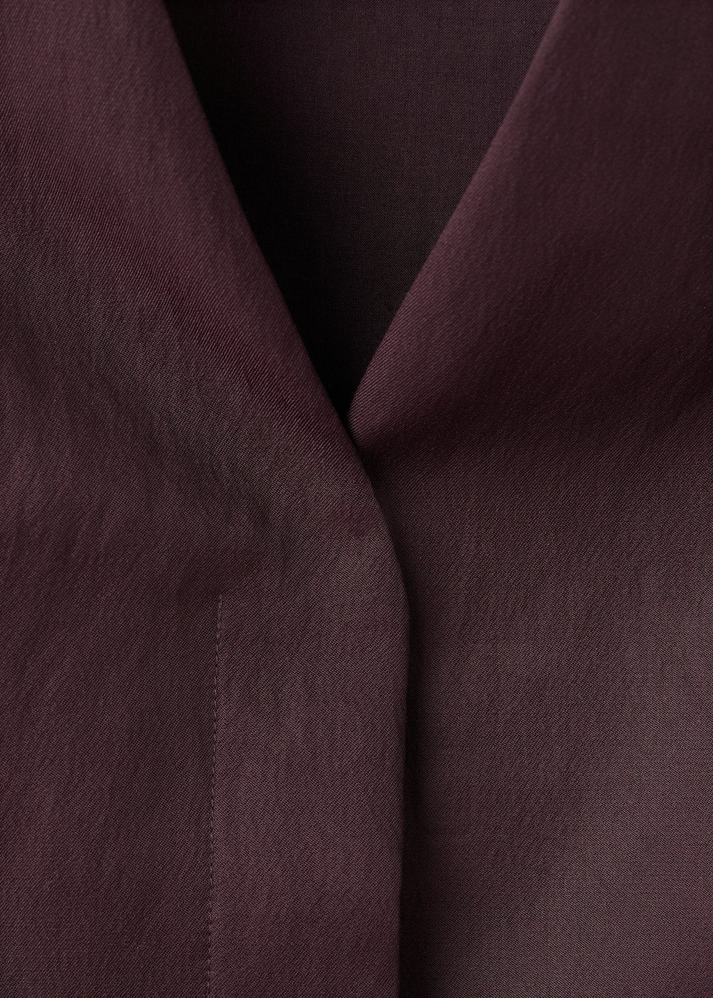 Mango blouse cherry in eggplant - Image 6
