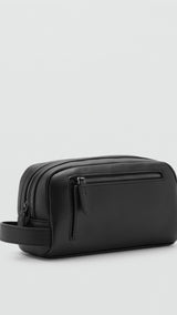 Mango handbag toiletxs in black - Image 1