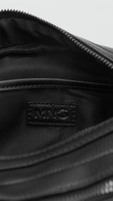 Mango handbag toiletxs in black - Image 4