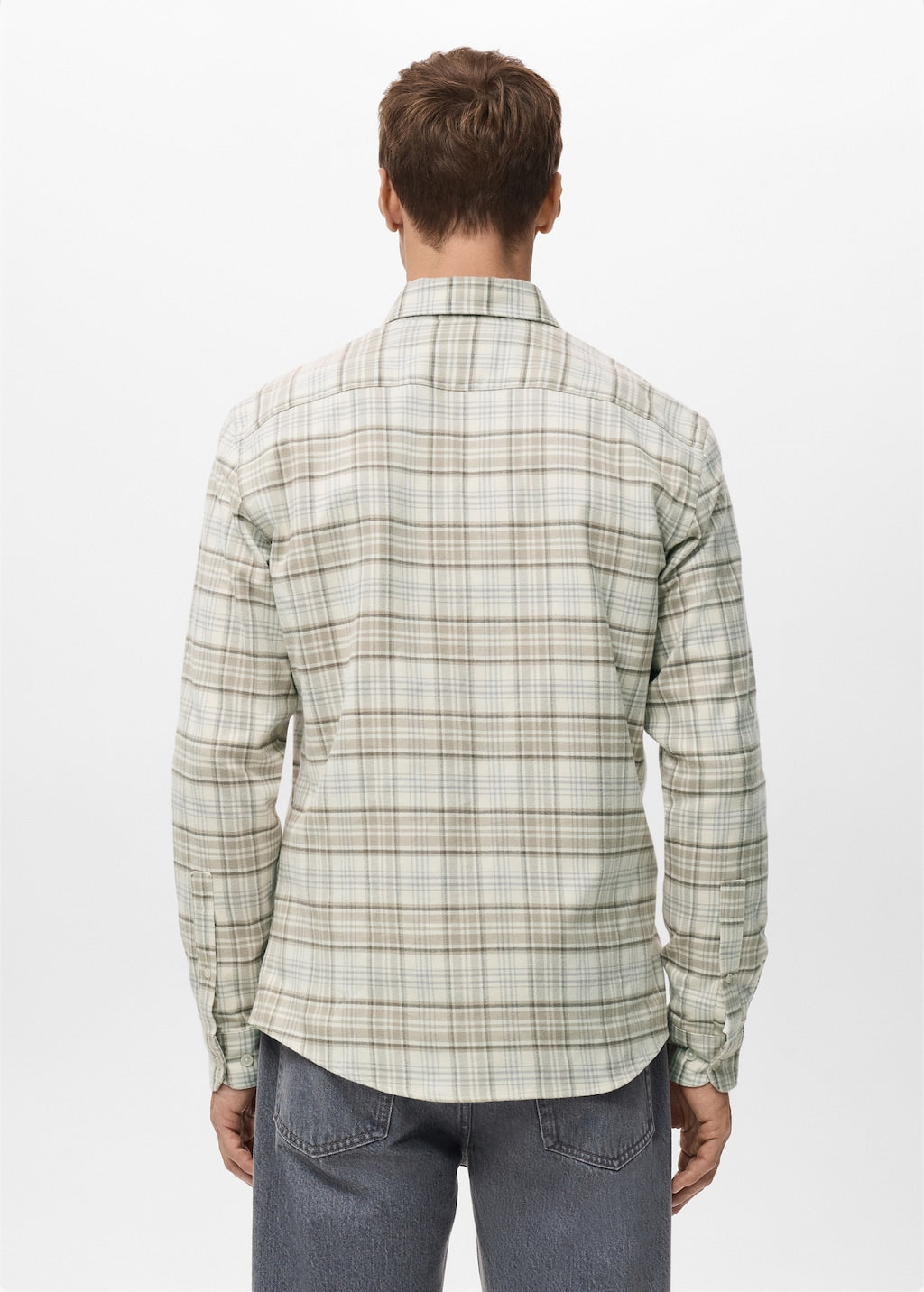 Mango shirt brighton in sand - Image 7