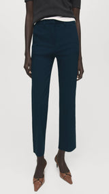 Mango trousers newcola in navy-002