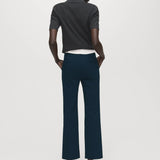 Mango trousers newcola in navy-003