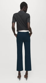 Mango trousers newcola in navy-003